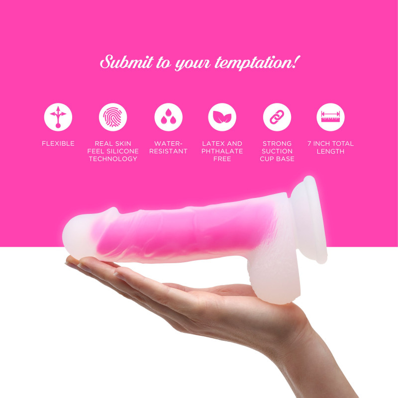 Фаллоимитатор на присоске So Divine Glorious Розовый