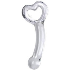 Стимулятор точки G Topco Sales TLC® CyberGlass™ Heart's Delight 18,4х3,2 см