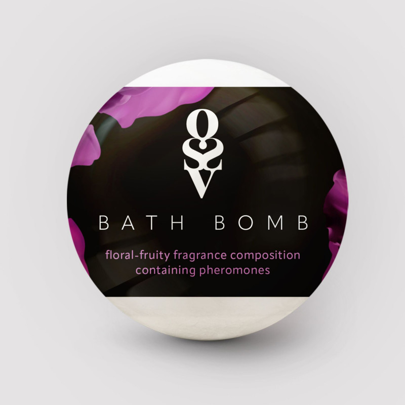 Бомбочка для ванны с феромонами Obsessive Bath bomb Floral - Fruity (100 г) Бомбочка для ванны с феромонами Obsessive Bath bomb Floral - Fruity (100 г)