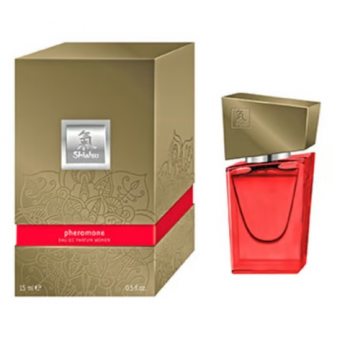Духи з феромонами жіночі SHIATSU Pheromone Fragrance women red 15 мл