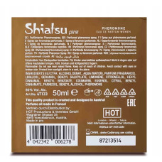 Духи с феромонами женские SHIATSU Pheromone Fragrance women pink 50 мл