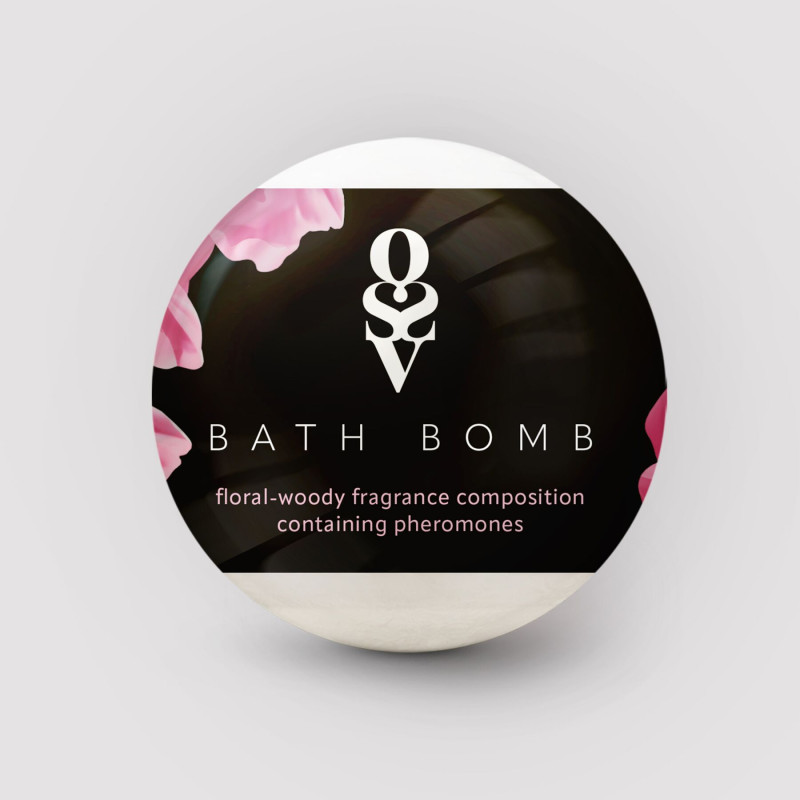 Бомбочка для ванны с феромонами Obsessive Bath bomb Floral - Woody (100 г) Бомбочка для ванны с феромонами Obsessive Bath bomb Floral - Woody (100 г)
