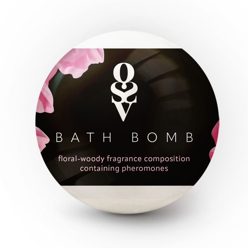 Бомбочка для ванны с феромонами Obsessive Bath bomb Floral - Woody (100 г) Бомбочка для ванны с феромонами Obsessive Bath bomb Floral - Woody (100 г)