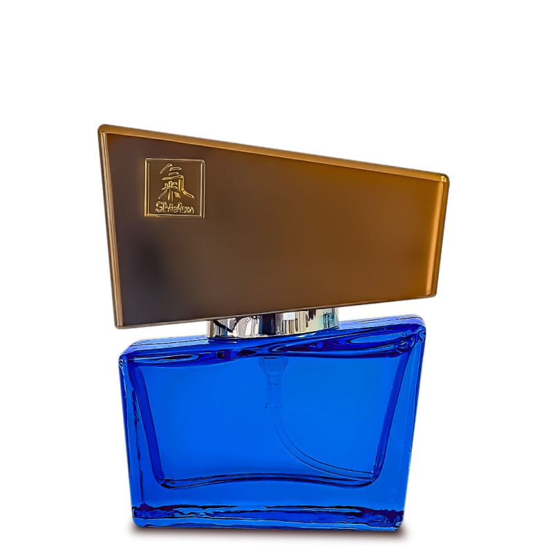 Духи с феромонами мужские SHIATSU Pheromone Fragrance men darkblue 15 мл