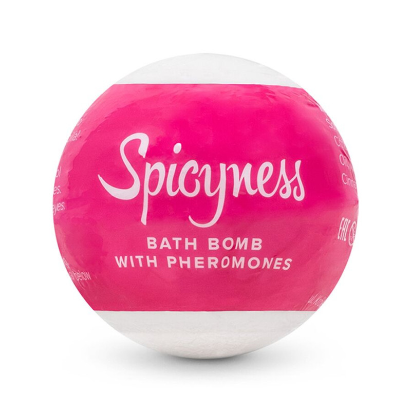 Бомбочка для ванны с феромонами Obsessive Bath bomb with pheromones Spicy (100 г) Бомбочка для ванны с феромонами Obsessive Bath bomb with pheromones Spicy (100 г)