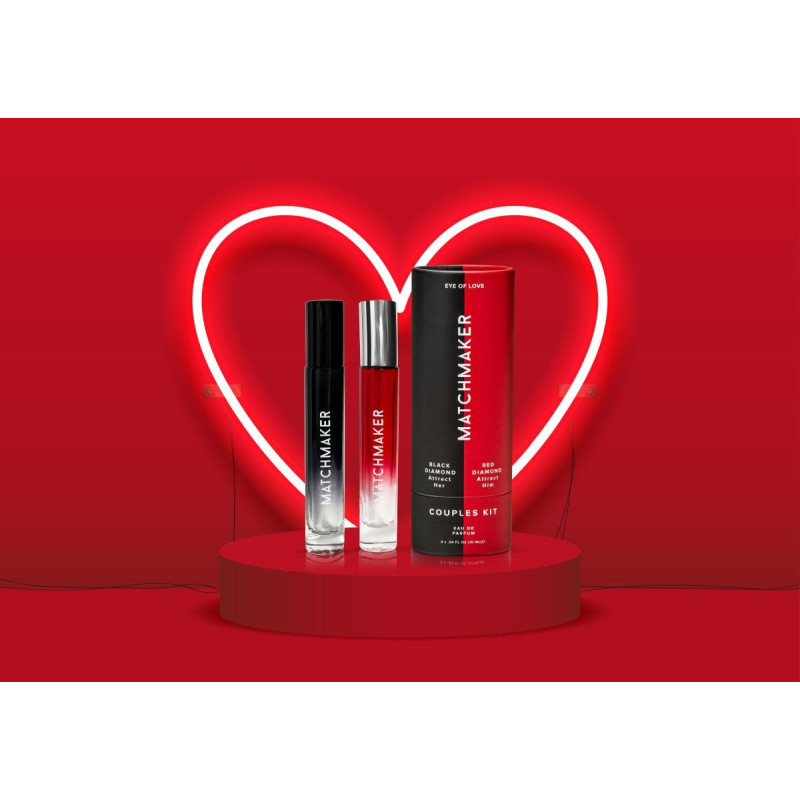 Набор Парфюмерия Eye of Love Matchmaker с феромонами для пар, 2 шт. 10 мл Набор Парфюмерия Eye of Love Matchmaker с феромонами для пар, 2 шт. 10 мл