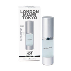 Гель с феромонами Hot Pheromon Gel woman LONDON-MIAMI-TOKYO 15 ml