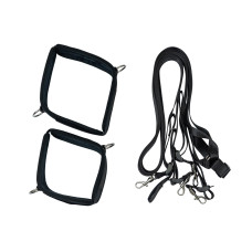 Розтяжка на ліжко Punishment - 5-Piece Bed Restraint Kit - Black
