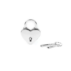 Замочок Liebe Seele Heart Shape Padlock Silver (2 шт)