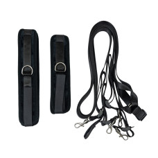 Розтяжка на ліжко Punishment - 5-Piece Bed Restraint Kit - Black