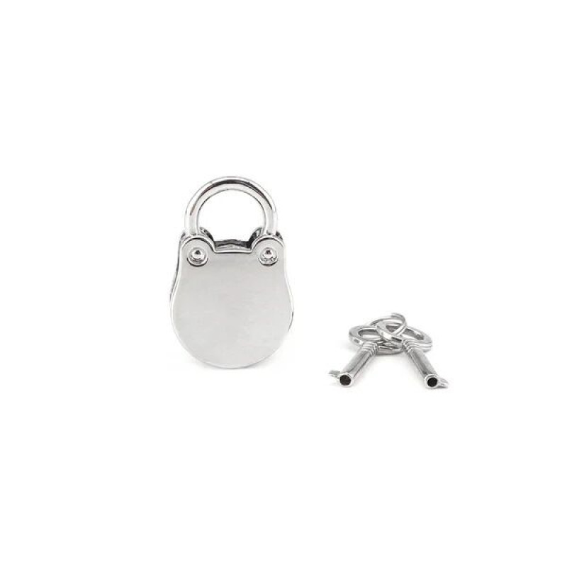 Замочок Liebe Seele Frog Shape Padlock Silver (2 шт)