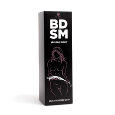 Кнут Secret Play BDSM Playing Kinky Black Bondage Whip