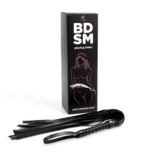 Кнут Secret Play BDSM Playing Kinky Black Bondage Whip