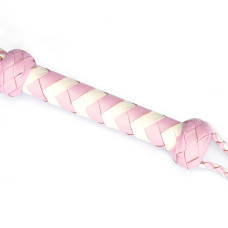 Флогер Liebe Seele White & Pink Leather Whip