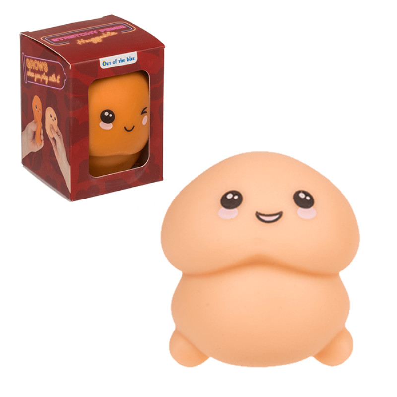 Антистрес OOTB Stretchy Penis Huggable Flesh, 7 см