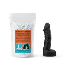 Свеча в виде члена Чистий Кайф MEDIUM Black