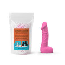 Свічка у вигляді члена Чистий Кайф LARGE Pink