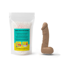 Крафтове мило-член з присоскою Чистий Кайф LARGE Brown, натуральне