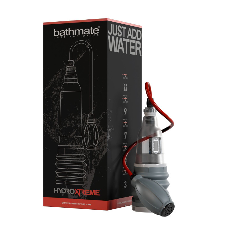Гидропомпа Bathmate HydroXtreme 3, для члена длиной до 7,5 см, диаметр до 4,5 см Гидропомпа Bathmate HydroXtreme 3, для члена длиной до 7,5 см, диаметр до 4,5 см