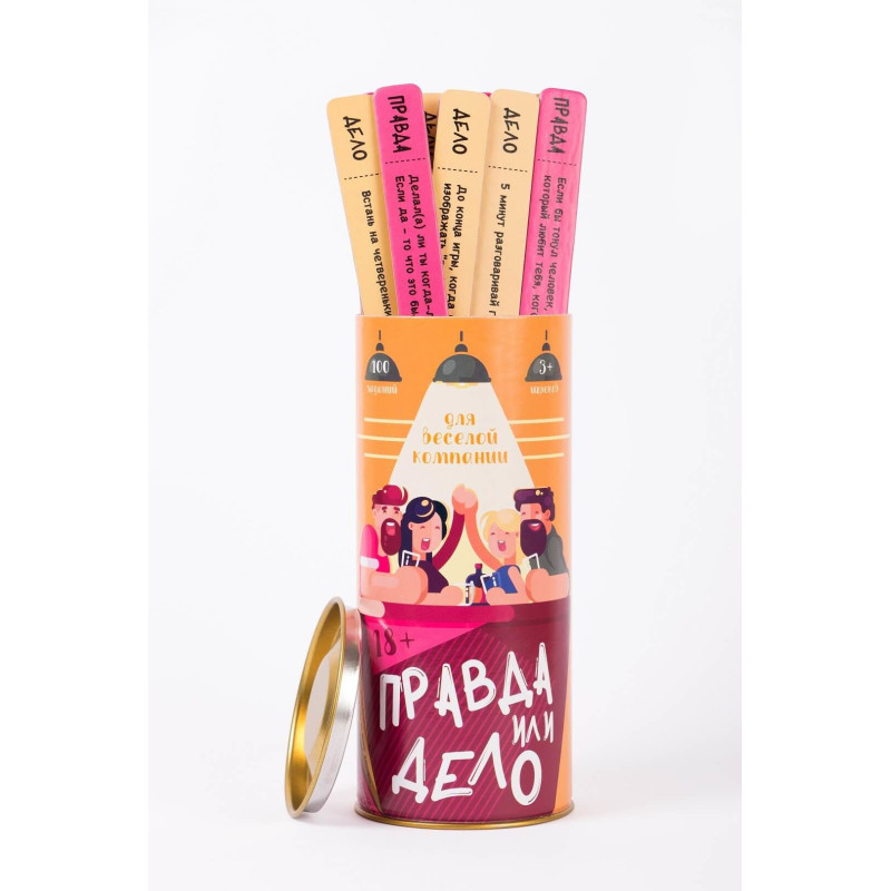 Эротическая игра FunGameShop Правда или дело (Для веселой компании) Эротическая игра FunGameShop Правда или дело (Для веселой компании)