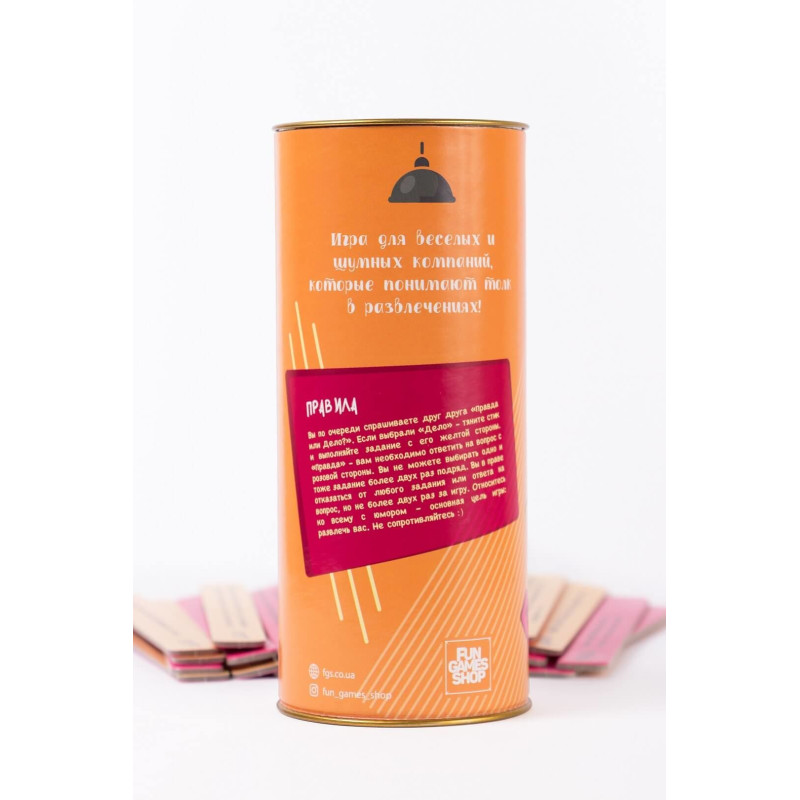 Эротическая игра FunGameShop Правда или дело (Для веселой компании) Эротическая игра FunGameShop Правда или дело (Для веселой компании)