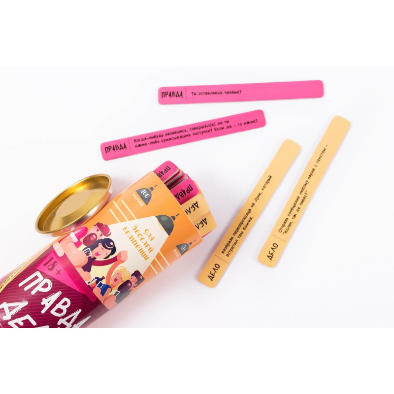 Эротическая игра FunGameShop Правда или дело (Для веселой компании) Эротическая игра FunGameShop Правда или дело (Для веселой компании)