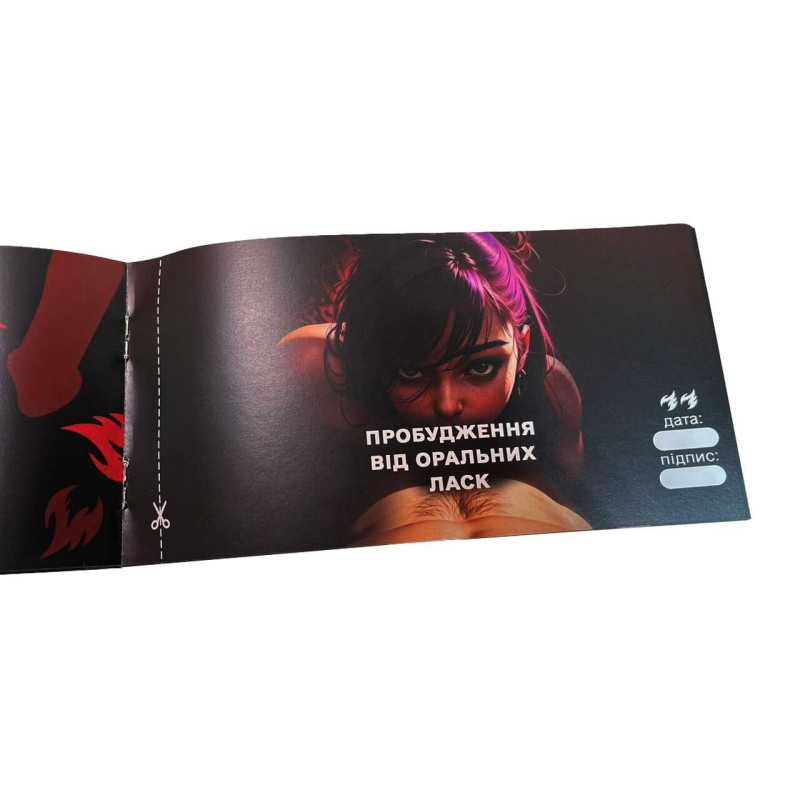 Чековая книга «СЭКС Желаний - Новый уровень» (50 соблазнительных чеков) (RUS) Чековая книга «СЭКС Желаний - Новый уровень» (50 соблазнительных чеков) (RUS)