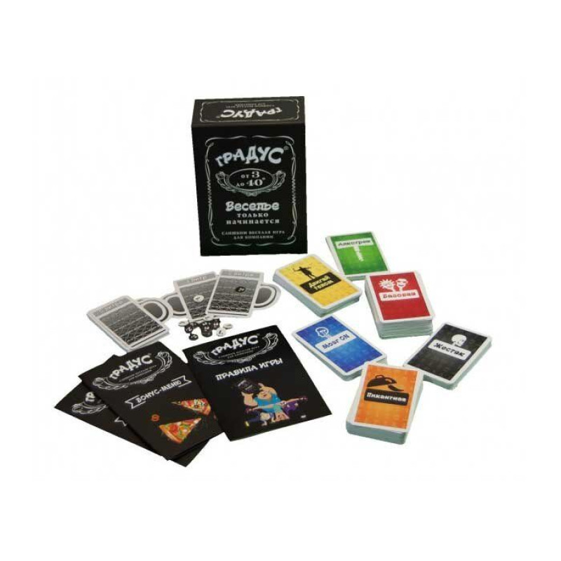 Застільна гра для компанії «Градус» (RU) Застільна гра для компанії «Градус» (RU)