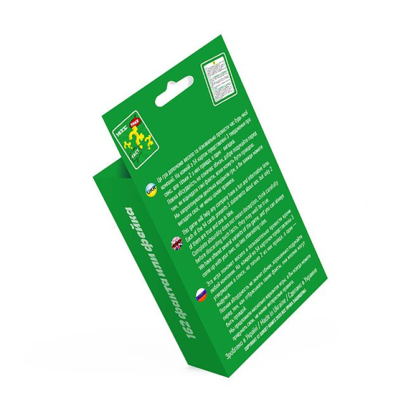 Еротична гра для пар «162 Fakts or Fakes» (UA, ENG, RU) Еротична гра для пар «162 Fakts or Fakes» (UA, ENG, RU)