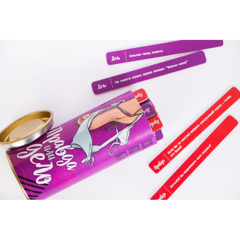 Эротическая игра FunGameShop Правда или дело (для пар) Эротическая игра FunGameShop Правда или дело (для пар)