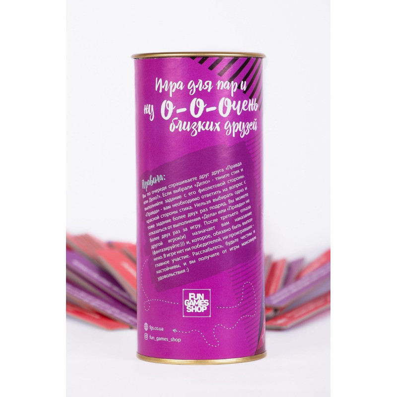 Эротическая игра FunGameShop Правда или дело (для пар) Эротическая игра FunGameShop Правда или дело (для пар)