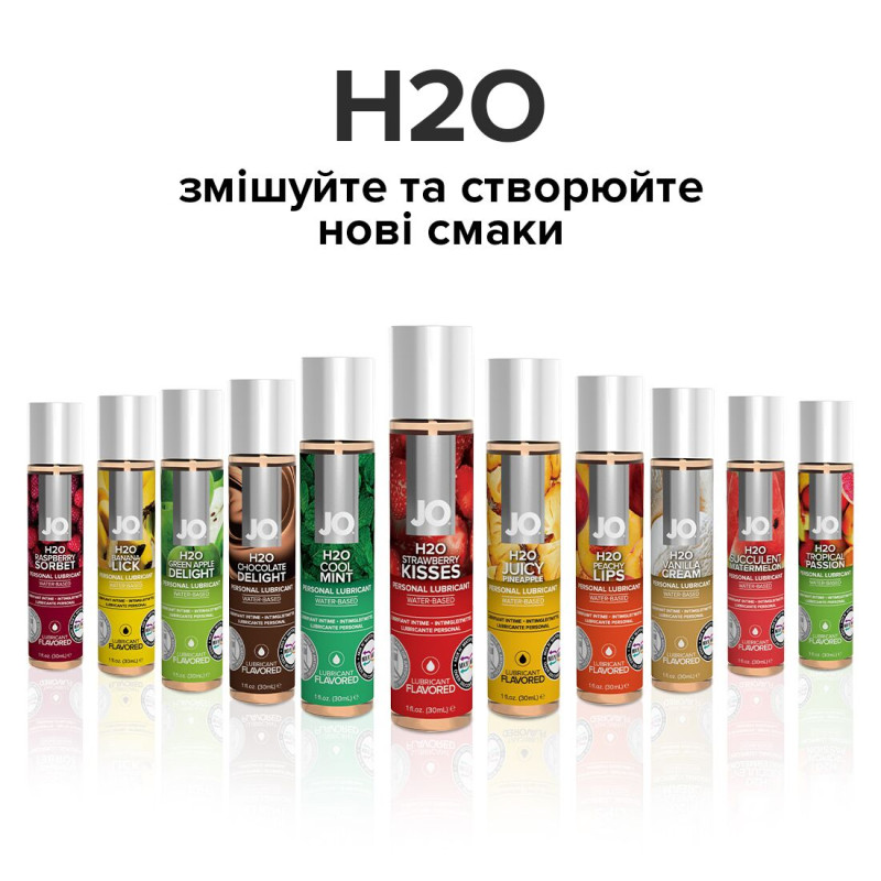 Лубрикант на водній основі System JO H2O STRAWBERRY KISS 30 мл