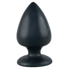 Анальная пробка Black Velvets Butt Plug Extra Черная