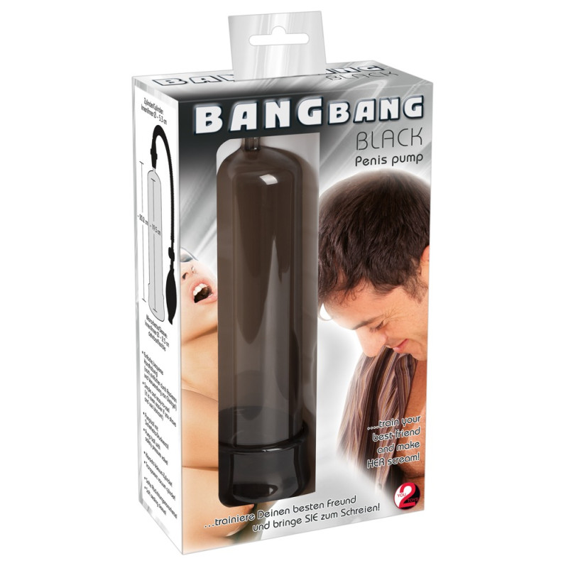 Вакуумна помпа You2Toys Bang Bang Чорна Вакуумна помпа You2Toys Bang Bang Чорна