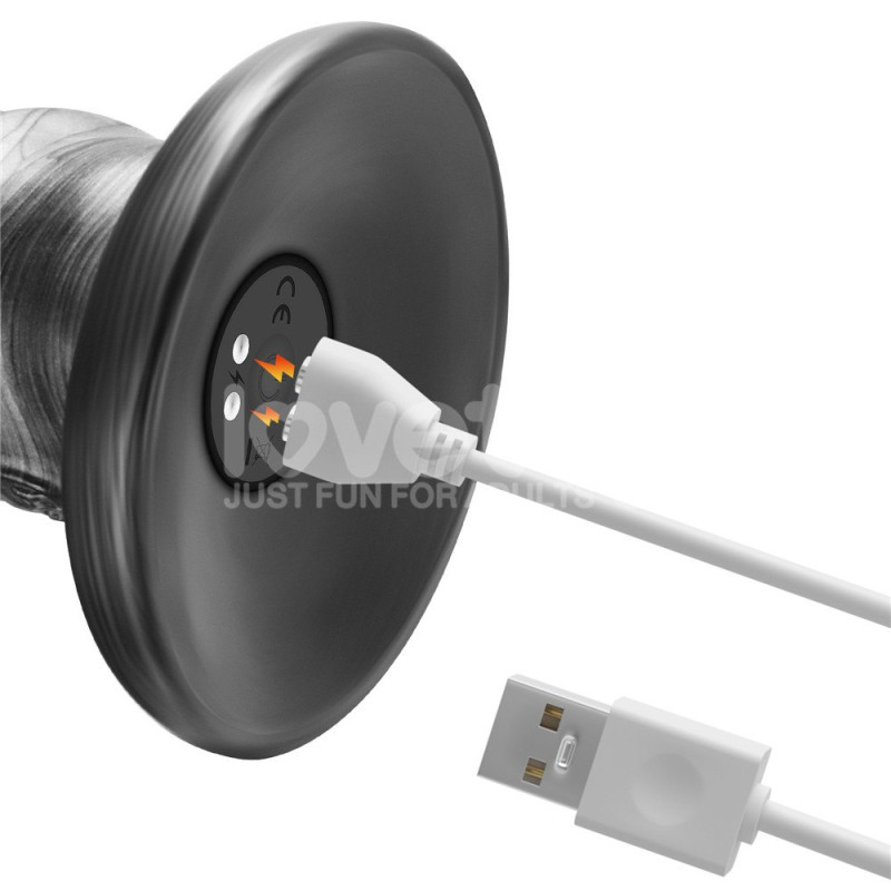 Реалістичний вібратор LoveToy King Sized Vibrating Vibrax Slider 16