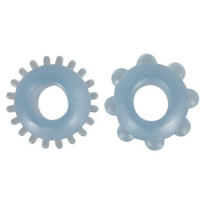 Эрекционные кольца You2Toys Cock Ring Set pack of 2 Голубые