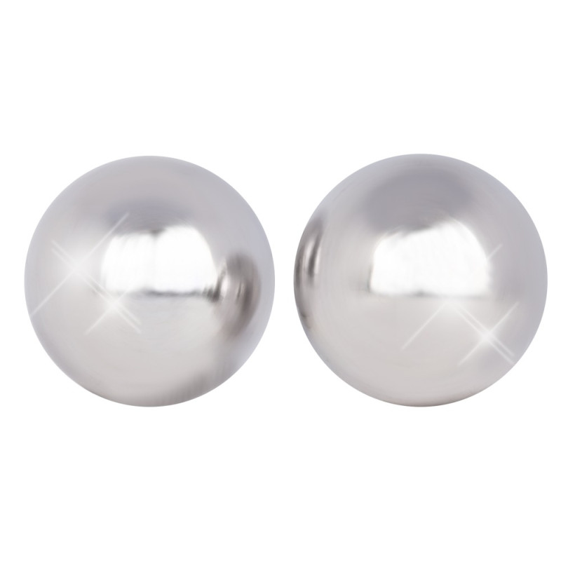 Вагинальные шарики You2Toys Ben Wa Love Balls Серебристые Вагинальные шарики You2Toys Ben Wa Love Balls Серебристые