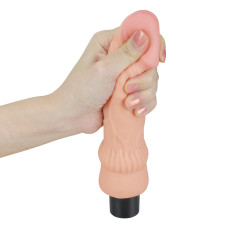 Реалистичный вибратор LoveToy Reel Softee Vibrator Flesh 7,8