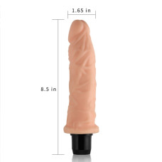Реалистичный вибратор LoveToy Reel Feel Vibrator Flesh 8,5