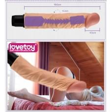 Реалистичный вибратор LoveToy Reel Feel Flexi Vibrator Flesh 9,8