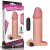 Удлиняющая насадка на пенис LoveToy Pleasure Extender Sleeve Vibro Телесная LVTOY055