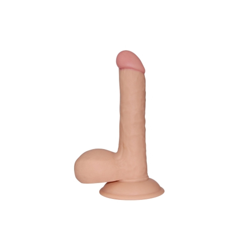 Фаллоимитатор с мошонкой LoveToy Dildo The Ultra Soft Dude 7,5 Телесный Фаллоимитатор с мошонкой LoveToy Dildo The Ultra Soft Dude 7,5 Телесный