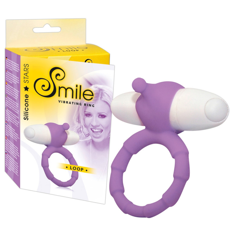 Эрекционное кольцо Sweet Smile Loop Сиреневое