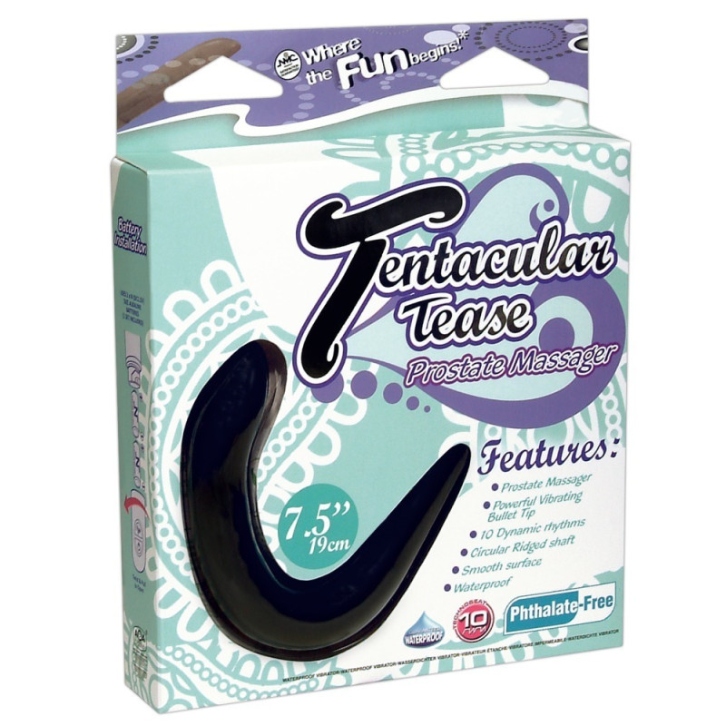 Масажер простати NMC Tentacular Tease Чорний Масажер простати NMC Tentacular Tease Чорний