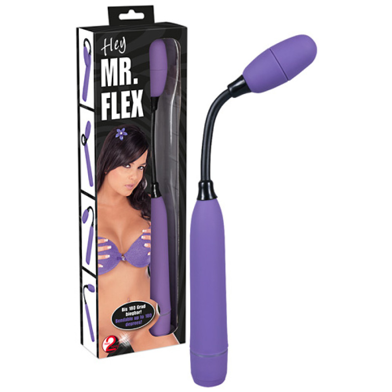 Вібратор You2Toys Hey Mr. Flex Butler Ліловий Вібратор You2Toys Hey Mr. Flex Butler Ліловий