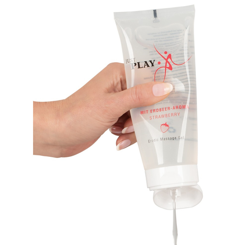 Лубрикант Just Play Strawberry 200 мл Лубрикант Just Play Strawberry 200 мл