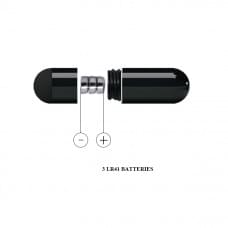 Эрекционное кольцо Pretty Love Chester Silicone Vibrating Cock Ring Черное