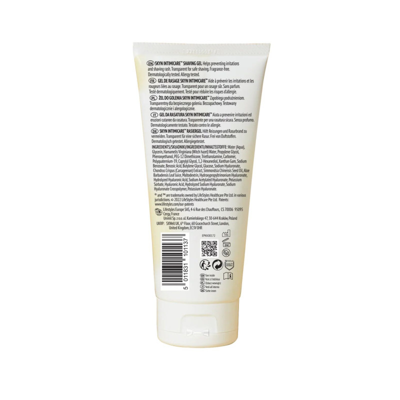 Гель для бритья Skyn Intimicare Shaving Gel 150 мл