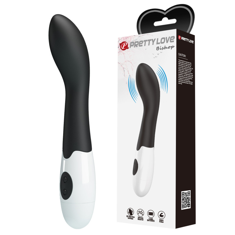 Вібратор Pretty Love Bishop Vibrator Black