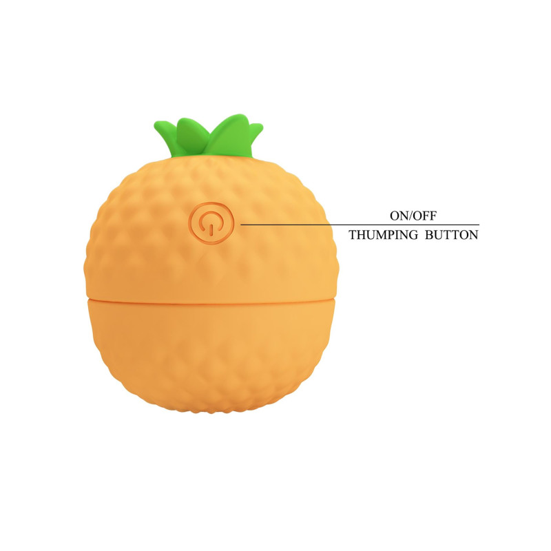 Кліторальний стимулятор Pretty Love Pineapple Secret Orange